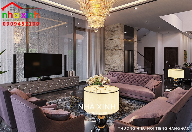 Thiết Kế Nội Thất Biệt Thự | Chị Giang | Nhà Bè | NT-202